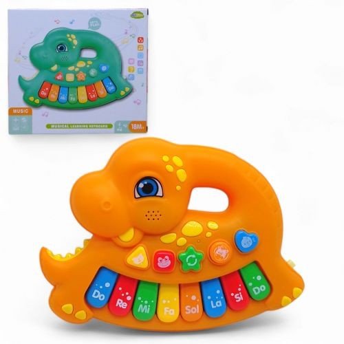 Орган піаніно динозавр батар.муз.світ.21,8*4,7*16,2