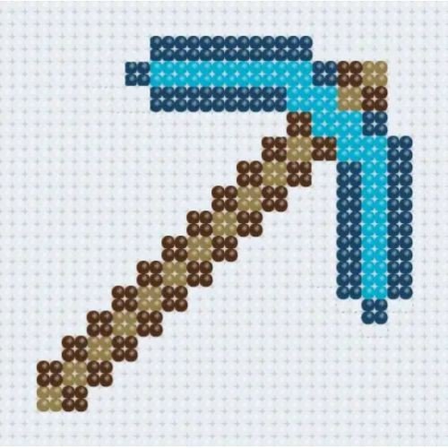 Дитяча алмазна мозаїка "Майнкрафт Кірка" 10*10 см