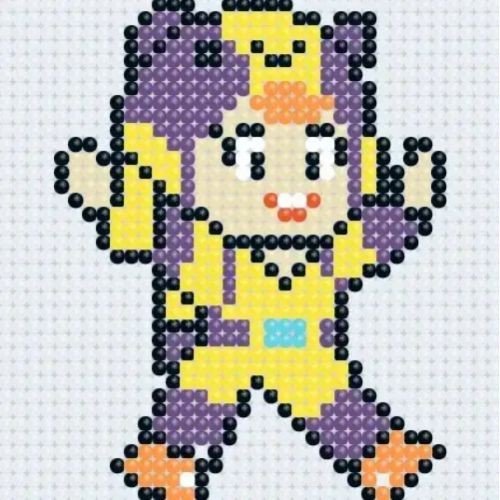 Дитяча алмазна мозаїка "Бравл Старс.  Хеппі Бі" 10*10 см