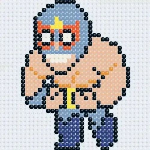 Дитяча алмазна мозаїка "Бравл Старс. Ель Прімо" 10*10 см