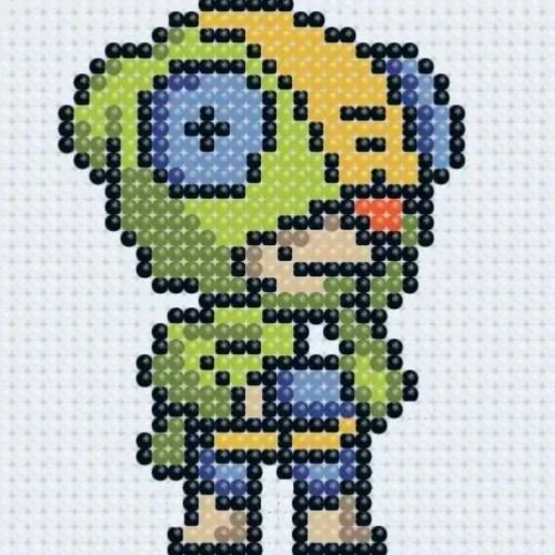 Дитяча алмазна мозаїка "Бравл Старс. Леон" 10*10 см