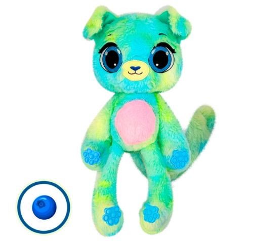 М’яка іграшка з ароматом "Чорничне цуценя", 34 см Bubble Pops