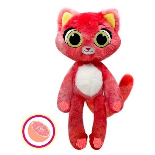 М’яка іграшка з ароматом "Грейпфрутова кішка" (34 см) Bubble Pops