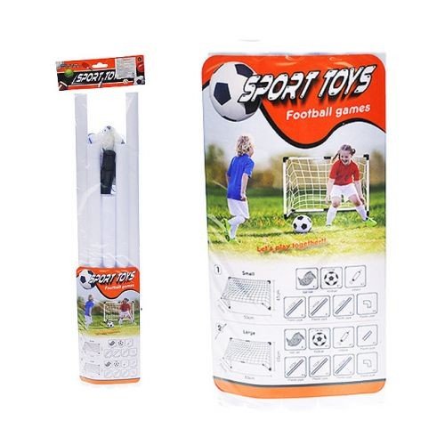 Футбольні ворота в кульку D820-24 75*15*6см