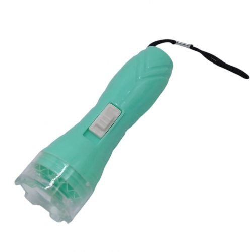 Ліхтарик на батарейках м.119  бірюзовий