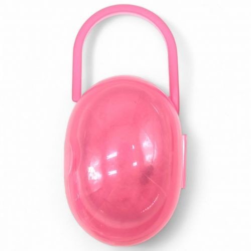 Контейнер для зберігання пустушки, рожевий