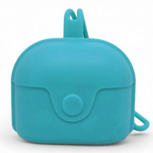 Контейнер для зберігання пустушки, силіконовий, блакитний