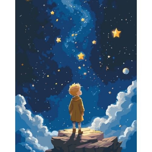 Картина за номерами "Маленький принц" 40x50 см