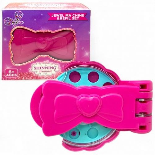 Прикраси для волосся (22 пластини з камінцями, 4 кольори, пристрій для фіксації, інструкція)