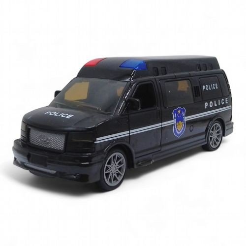 Машинка інерційна "Спецслужби. Поліцейська машина", чорна