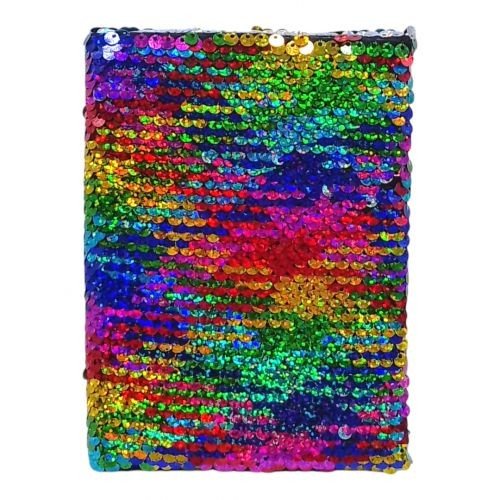 Блокнот Паєтки 60 арк А6 різнокольоровий