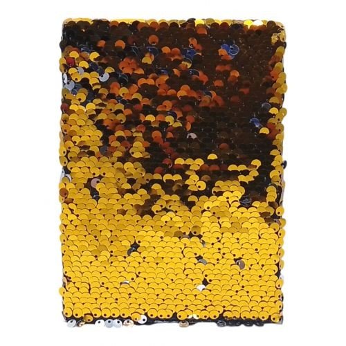 Блокнот Паєтки 60 арк А6 жовтий