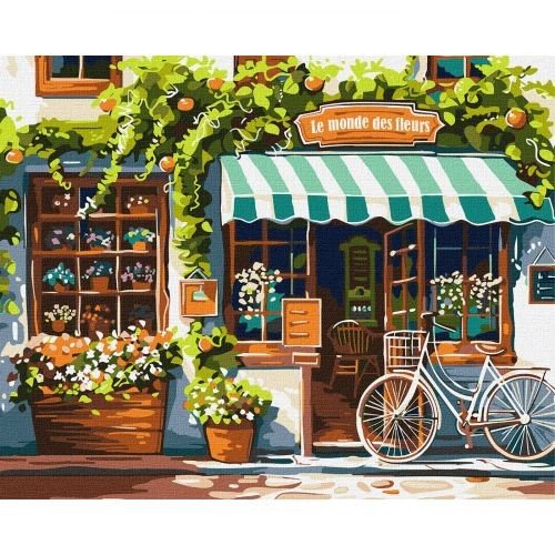 Картина за номерами - Світ квітів 40х50 см