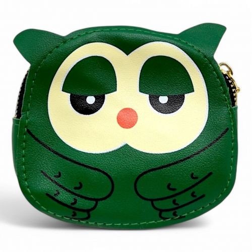 Гаманець на блискавці, 11 см (зелена)