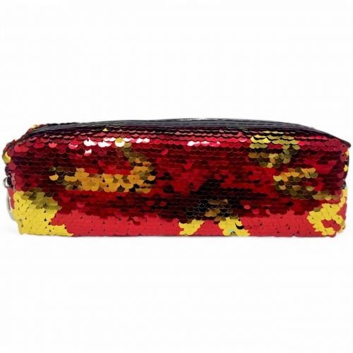 Пенал-косметичка з пайетками (20х6х4 см) вид 2