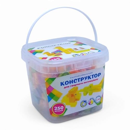Конструктор універсальний, 250 деталей