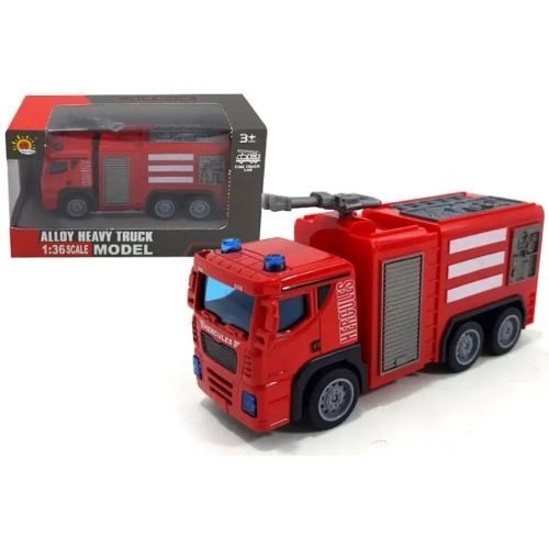 Машина пожежна інерційна в коробці 0302-6 р.18,3*6,7*10,5см