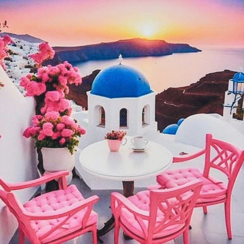 Алмазна мозаїка "На світанку" 30х30 см