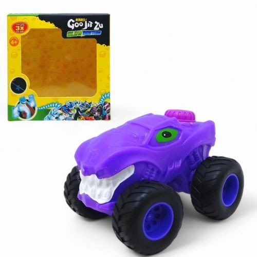 Антистрес машинка тягнучка Goo Jit Zu (фіолетовий)