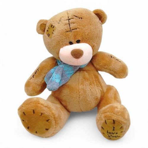 М'яка іграшка Ведмедики в шарфі, 25 см (коричнивий)