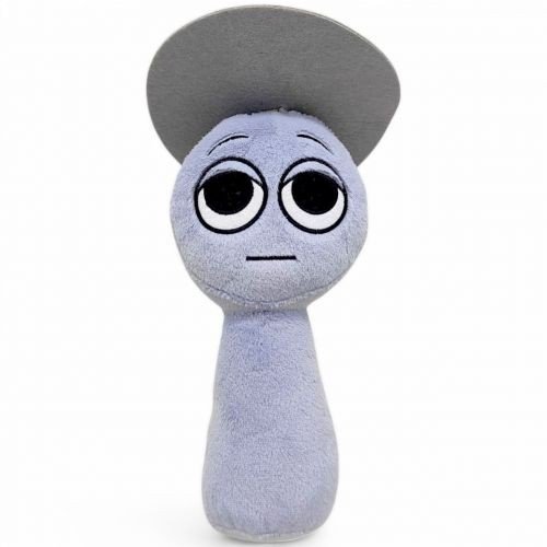 Мʼяка іграшка (28 см), сіра