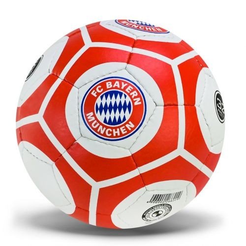 Мʼяч футбольний FC Bayern Munich Баварія №5, PU 420 грам, 32 панелі,Пакістан, сітка+голка в комплекті