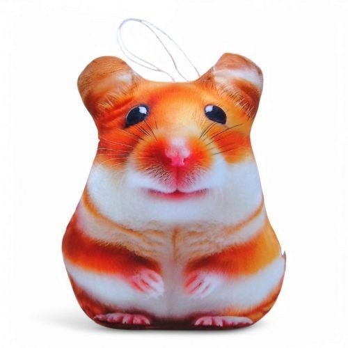 М'яка подарункова іграшка "Хомʼяк", 23 см