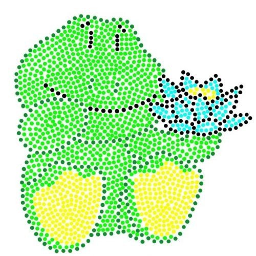 Набір для малювання "Квакушка", 25х25 см