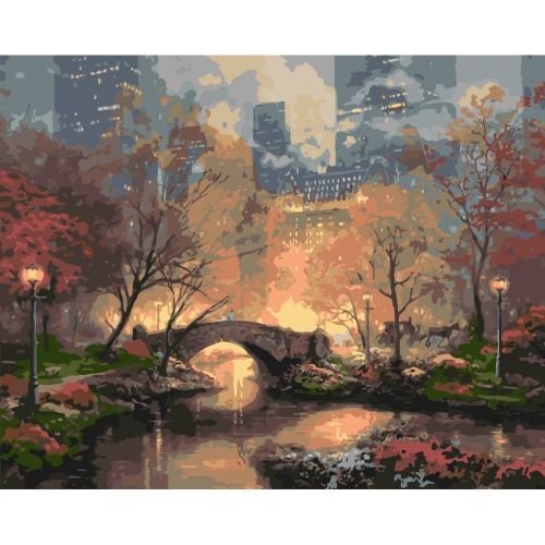 Картина за номерами "Нью Йорк. Центральний парк" 40х50 см