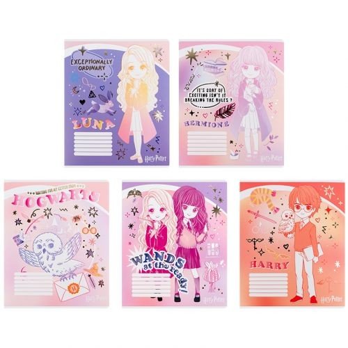 Зошит 18 арк., лін., фольга + УФ лак, HP