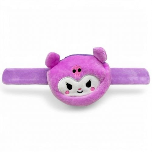 Браслет-ломашка з монетницею "Санріо. Куромі", фiолетовий