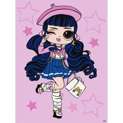 Картина за номерами - L.O.L. Surprise! Tweens Aya Cherry  30х40 см