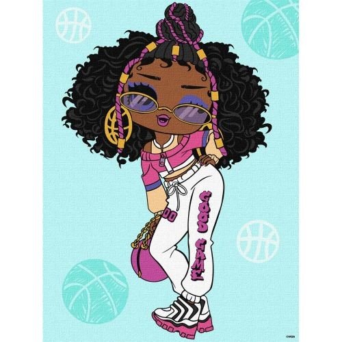 Картина за номерами - L.O.L. Surprise! Tweens Hoops Cutie 30х40 см