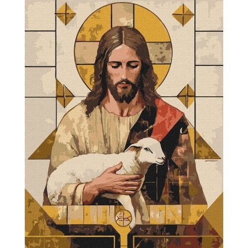 Картина за номерами "Геометрія благодаті" 40х50 см