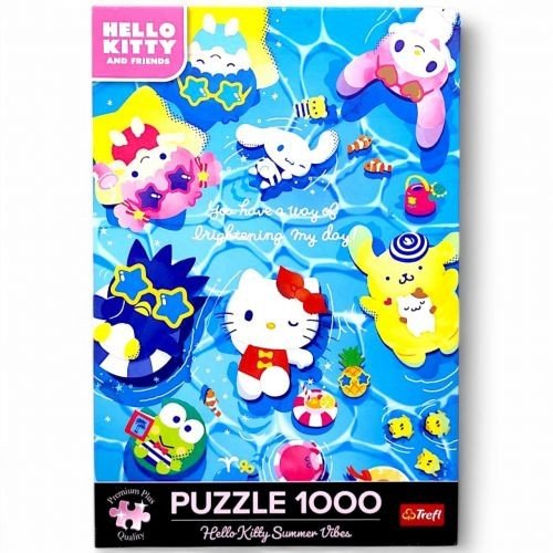 Пазли "Хелоу Кітті: літній відпочинок" (1000 ел)