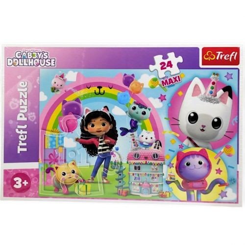 Пазли MАХІ "Щасливий день Габбі" (24 ел)