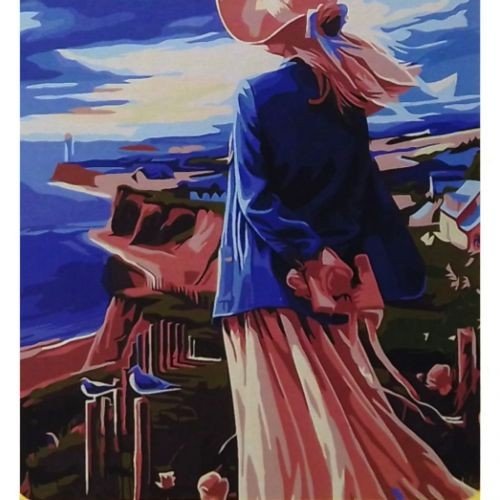 Картина по номерах 0549 ОРТ Насолодження бiля моря 40*50