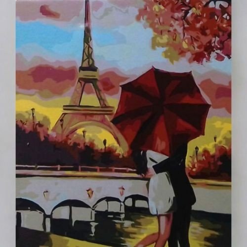 Картина по номерах 0591 ОРТ Французькi обiйми 40*50