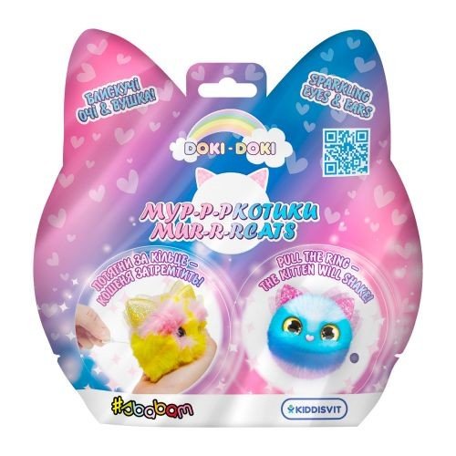 Мʼяка колекційна іграшка-сюрприз "Doki Doki", що тремтить – МУР-Р-РКОТИКИ