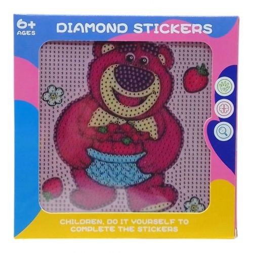 Алмазна мозаїка аніме Лотсо клей, стилус, розмір 17.3×17.3 см, з рамкою, в коробці