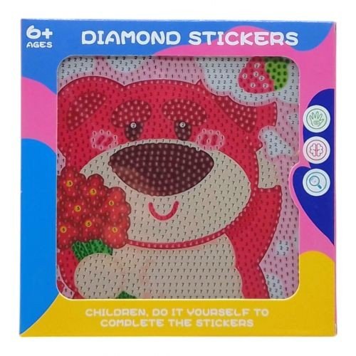 Алмазна мозаїка Лотсо  клей, стилус, розмір 17.3×17.3 см, з рамкою, в коробці