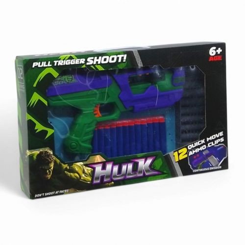 Бластер  супергерої з присосками (Халк)