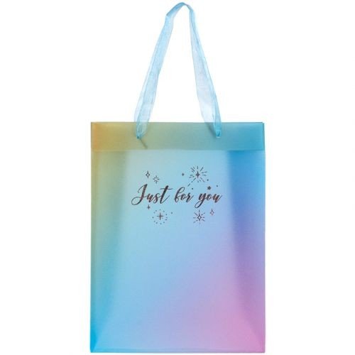 Пакет пластиковий подарунковий 25х19см, Just for you-1