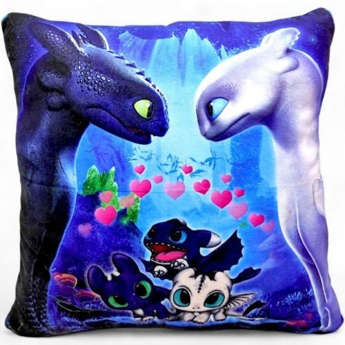 М'яка подушка "Як приборкати дракона" (27,5 см)