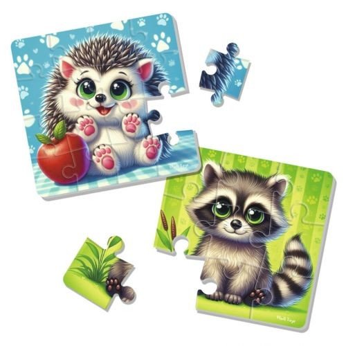 М’які максі пазли “Єнот та їжачок"