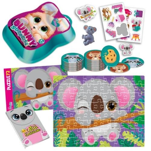 Набір для творчості Vladi Toys із сюрпризами "Bunny surprise. Темно-рожевий"