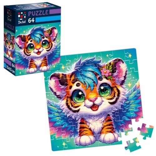 Пазли De.tail. Крилате тигреня. 64 деталі