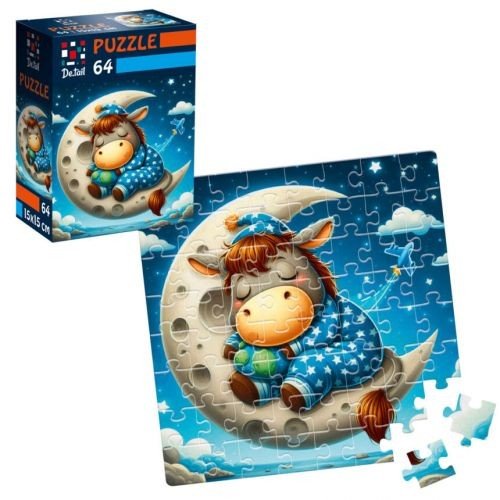 Пазли De.tail. Сонний віслючок. 64 деталі