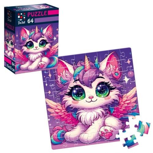 Пазли De.tail. Казкове кошеня. 64 деталі