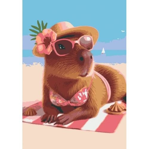 Картина за номерами "Лола" 28x40 см